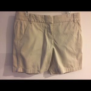 J. Crew khaki shorts